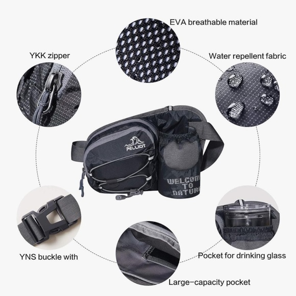 Pelliot Hiking Wast Bag - Picture 3 of 6